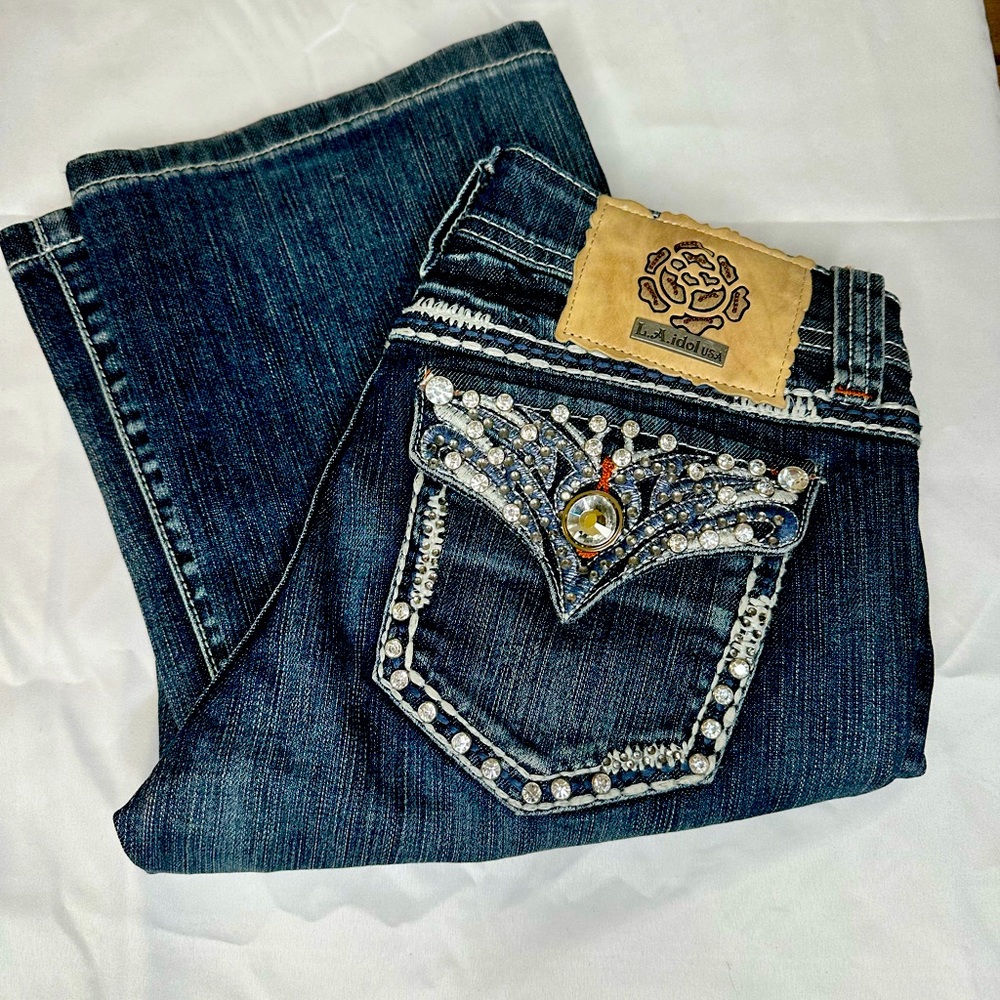 LA idol USA jeans
